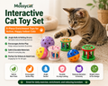 Mossycat Interactive Cat Toy Set | Indoor Cat Toys